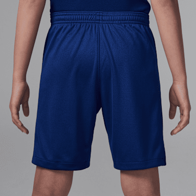 Paris Saint-Germain 2025 Stadium FourthJordan Dri-FIT Replika-Fußballshorts für ältere Kinder Jubiläumsangebot