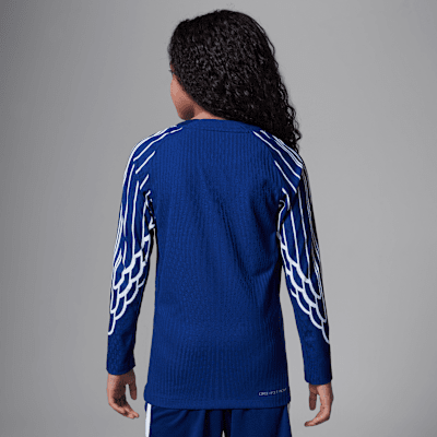 Paris Saint-Germain 2024/25 Match FourthJordan Dri-FIT ADV Authentic Longsleeve-Fußballtrikot (ältere Kinder) Lagerräumung