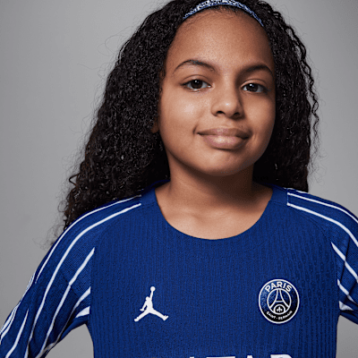 Paris Saint-Germain 2024/25 Match FourthJordan Dri-FIT ADV Authentic Longsleeve-Fußballtrikot (ältere Kinder) Lagerräumung