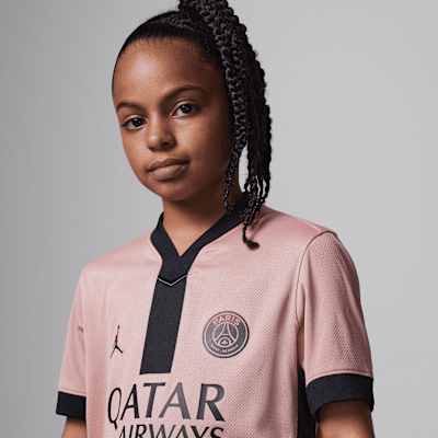 Paris Saint-Germain 2024/25 Stadium ThirdJordan Dri-FIT-Replika-Fußballtrikot für ältere Kinder Exklusive Angebote