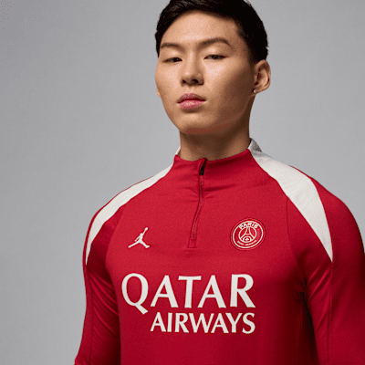 Paris Saint-Germain Strike FourthJordan Fußball-Drill-Strickoberteil mit Dri-FIT-Technologie (Herren) VIP-Rabatte