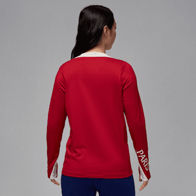 Paris Saint-Germain Strike FourthJordan Dri-FIT Fußball-Strickoberteil mit Rundhalsausschnitt (Damen) Tiefpreis