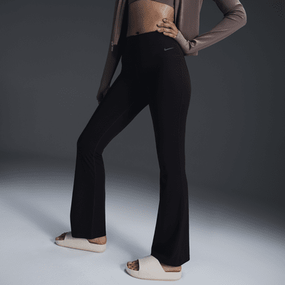 Nike ZenvyLeggings mit hohem Bund und ausgestelltem Bein für Damen Fabrikverkauf
