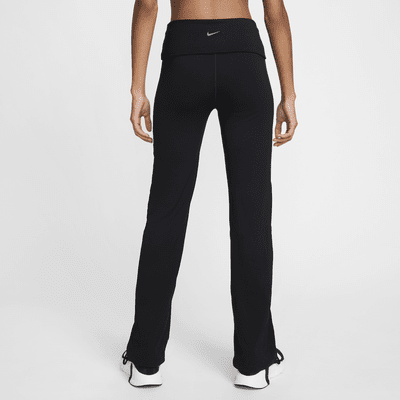 Nike OneDri-FIT-Hose mit umschlagbarem hohem Bund (Damen) Kostenloser Versand