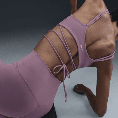 Nike Zenvy Strappy WrapGepolsterter Sport-BH mit leichtem Halt Flash Sale