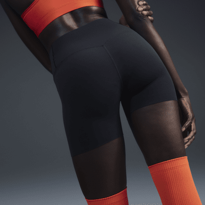 Nike ZenvyBike-Shorts mit sanftem Halt und hohem Taillenbund für Damen (ca. 12 cm) Saisonschlussverkauf