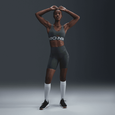 Nike Pro Indy PlungeGepolsterter Sport-BH mit mittlerem Halt Osterangebot