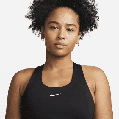 Nike SwooshGepolstertes Sport-BH-Tanktop mit mittlerem Halt für Damen Große Rabatte