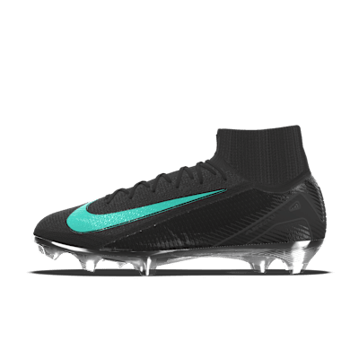 Nike Mercurial Superfly 10 Elite By YouPersonalisierbarer FG High-Top-Fußballschuh