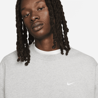 Nike Solo SwooshFleece-Rundhalsshirt für Herren Begrenzte Freigabe