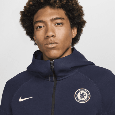 FC Chelsea Tech Fleece WindrunnerNike Fußball-Hoodie mit durchgehendem Reißverschluss (Herren) Letzte 2 Tage
