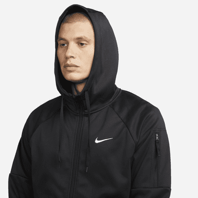 Nike ThermaTherma-FIT Fitness-Oberteil mit durchgehendem Reißverschluss für Herren Bis zu 50% Rabatt