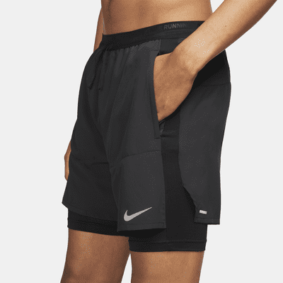 Nike StrideDri-FIT Hybrid-Laufshorts für Herren (ca. 12 5 cm) Neuheiten