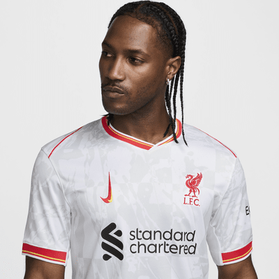 FC Liverpool 2024/25 Stadium HomeNike Replika-Fußballtrikot mit Dri-FIT-Technologie (Herren) JETZT KAUFEN