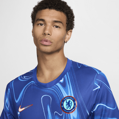 FC Chelsea 2024/25 Stadium HomeNike Replika-Fußballtrikot mit Dri-FIT-Technologie (Herren) Neueste Stile