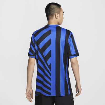Inter Mailand 2024/25 Stadium HomeNike Replika-Fußballtrikot mit Dri-FIT-Technologie (Herren) Vierteljährliche Förderung
