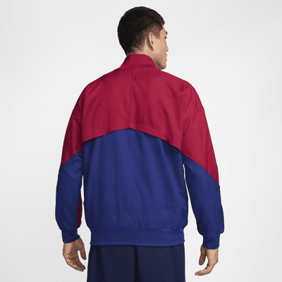 FC Barcelona Strike HomeNike Dri-FIT Fußballjacke (Herren) 50% Rabatt mit kostenlosem Versand