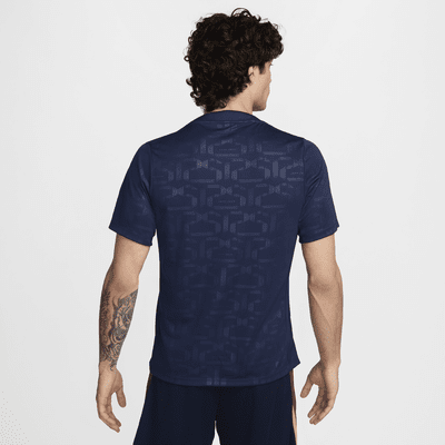 FC Barcelona Academy Pro HomeNike Dri-FIT Pre-Match Kurzarm-Fußballoberteil (Herren) Black Friday Preise