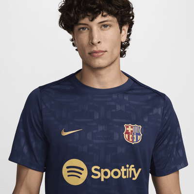FC Barcelona Academy Pro HomeNike Dri-FIT Pre-Match Kurzarm-Fußballoberteil (Herren) Black Friday Preise