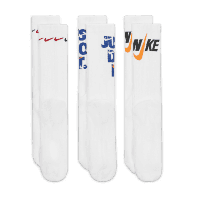 Nike Everyday Plus gepolstertCrew-Socken (3 Paar) Fabrikpreis