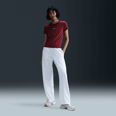 Nike Sportswear Chill KnitKurz-T-Shirt mit schmaler Passform für Damen Jubiläumsangebot
