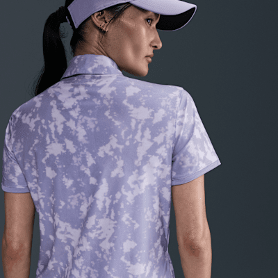Nike VictoryKurzärmliges Golf-Poloshirt mit Print und Dri-FIT-Technologie (Damen) Riesige Ersparnisse