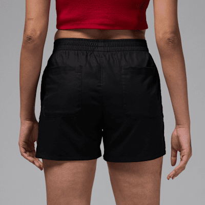 JordanDamenshorts aus Webmaterial Tiefpreis