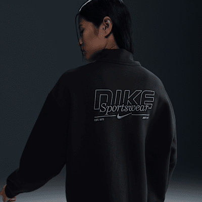 Nike SportswearFleece-Oberteil mit Viertelreißverschluss für Damen Begrenzte Freigabe