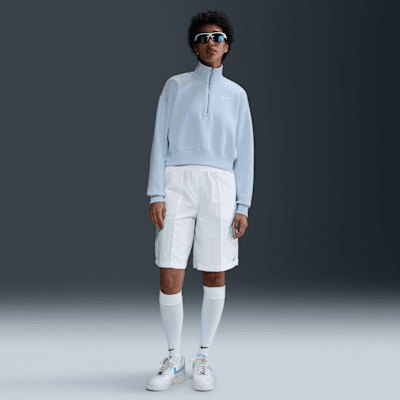 Nike Sportswear Phoenix FleeceKurz-Sweatshirt mit Halbreißverschluss für Damen Letzte 2 Tage