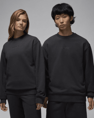 Air Jordan WordmarkFleece-Sweatshirt mit Rundhalsausschnitt für Herren Vierteljährliche Förderung