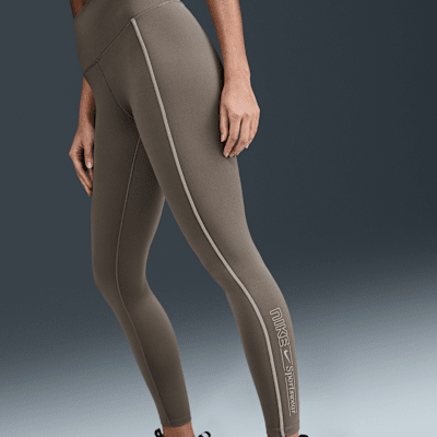Nike One FittedLeggings in voller Länge mit hohem Bund (Damen) Großer Ausverkauf