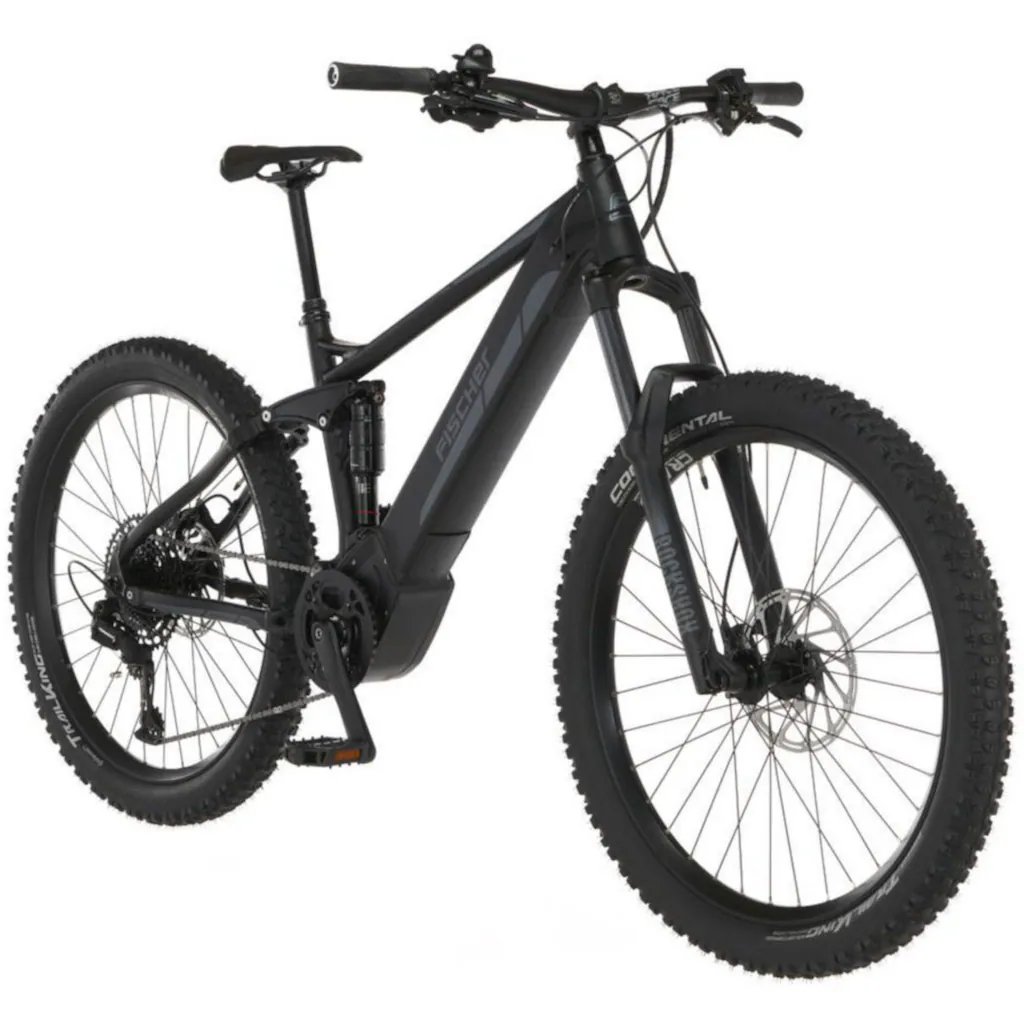 FISCHER Fahrrad E-Bike »MONTIS 6.0i Fully 504 44« 12 Gang SRAM SX 11-50 Kettenschaltung Pedelec Elektrofahrrad für Damen u. Herren MTB Mountainbike Vierteljährliche Förderung