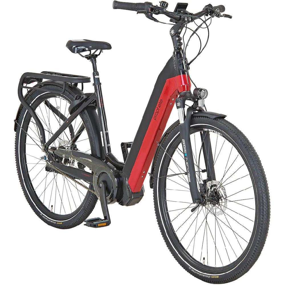 Prophete E-Bike »Geniesser 5.0« 7 Gang Shimano Nexus Mittelmotor 250 W (mit integr. Rahmenschloss ART zertifiz.) Pedelec Elektrofahrrad für Damen u. Herren Cityrad auf Rechnung bestellen Super Rabatt
