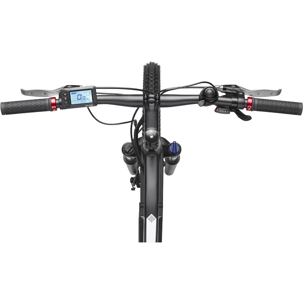 Telefunken E-Bike »Aufsteiger M924« 9 Gang Shimano Altus Heckmotor 250 W (36 V 504 Wh Akku-ca. 100 km Reichweite-Geländebike off road) Mountainbike MTB Elektrofahrrad Damen Herren 27 5 / 29 Zoll Pedelec Im Verkauf
