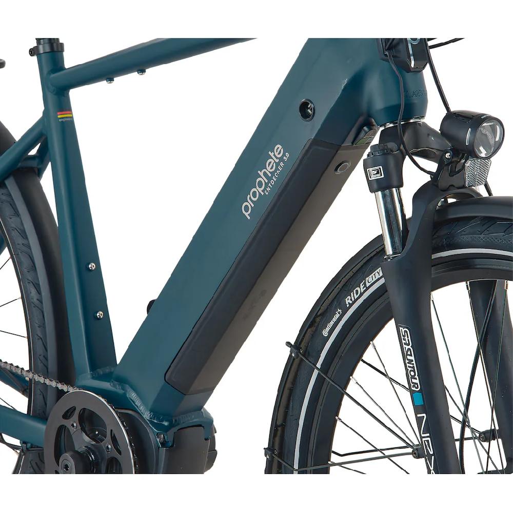 Prophete E-Bike »Entdecker 3.0« 9 Gang Shimano Mittelmotor 250 W Pedelec Elektrofahrrad für Herren Trekkingrad auf Rechnung kaufen Rabatte dieses Monats