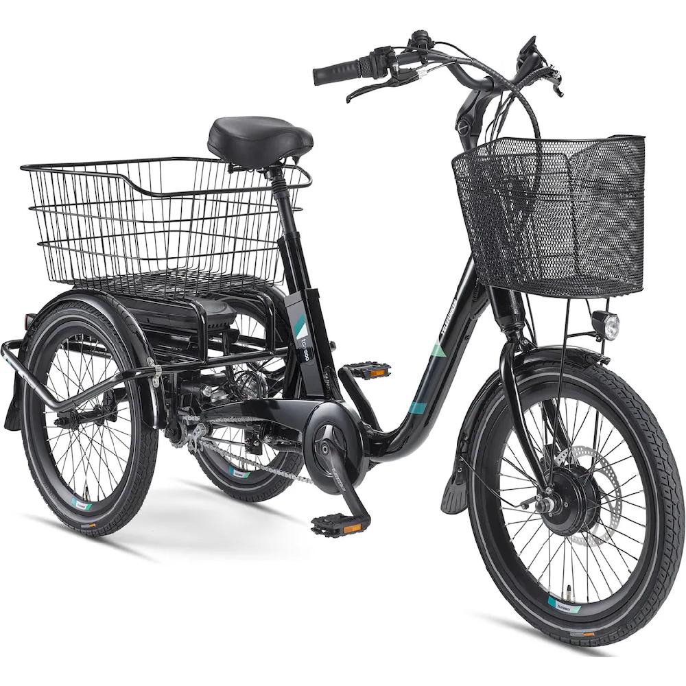 Telefunken E-Bike »TC500« 3 Gang Frontmotor 250 W Pedelec Elektrofahrrad für Damen u. Herren Dreirad auf Raten Online