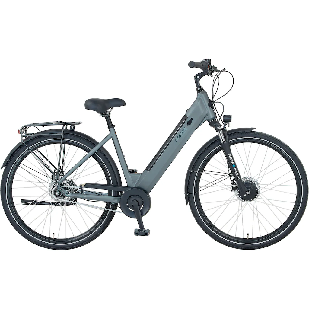 Prophete E-Bike »Geniesser 2.8« 7 Gang Shimano Nexus Frontmotor 250 W Pedelec Elektrofahrrad für Damen u. Herren Cityrad auf Rechnung bestellen Outlet
