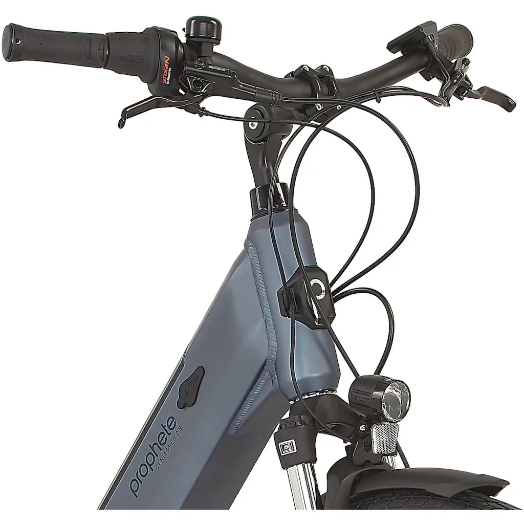 Prophete E-Bike »Geniesser 2.8« 7 Gang Shimano Nexus Frontmotor 250 W Pedelec Elektrofahrrad für Damen u. Herren Cityrad auf Rechnung bestellen Outlet