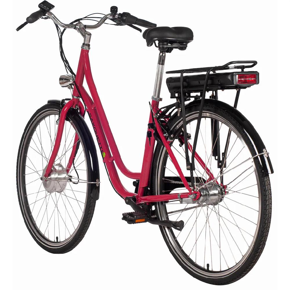 SAXONETTE E-Bike »Fashion Plus 2.0« 7 Gang Shimano Frontmotor 250 W Pedelec Elektrofahrrad für Damen u. Herren Cityrad Angebote