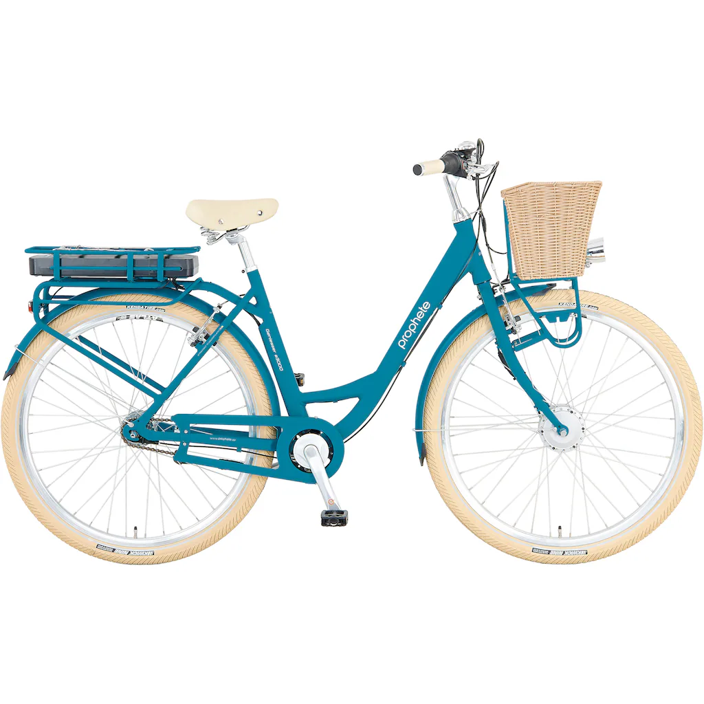 Prophete E-Bike »Geniesser e3000« 7 Gang Shimano Frontmotor 250 W Pedelec Elektrofahrrad für Damen u. Herren Cityrad auf Rechnung online bestellen Hotsell