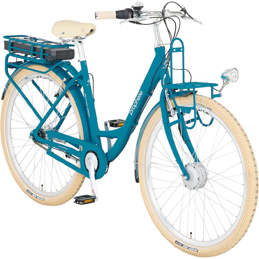 Prophete E-Bike »Geniesser e3000« 7 Gang Shimano Frontmotor 250 W Pedelec Elektrofahrrad für Damen u. Herren Cityrad auf Rechnung online bestellen Hotsell