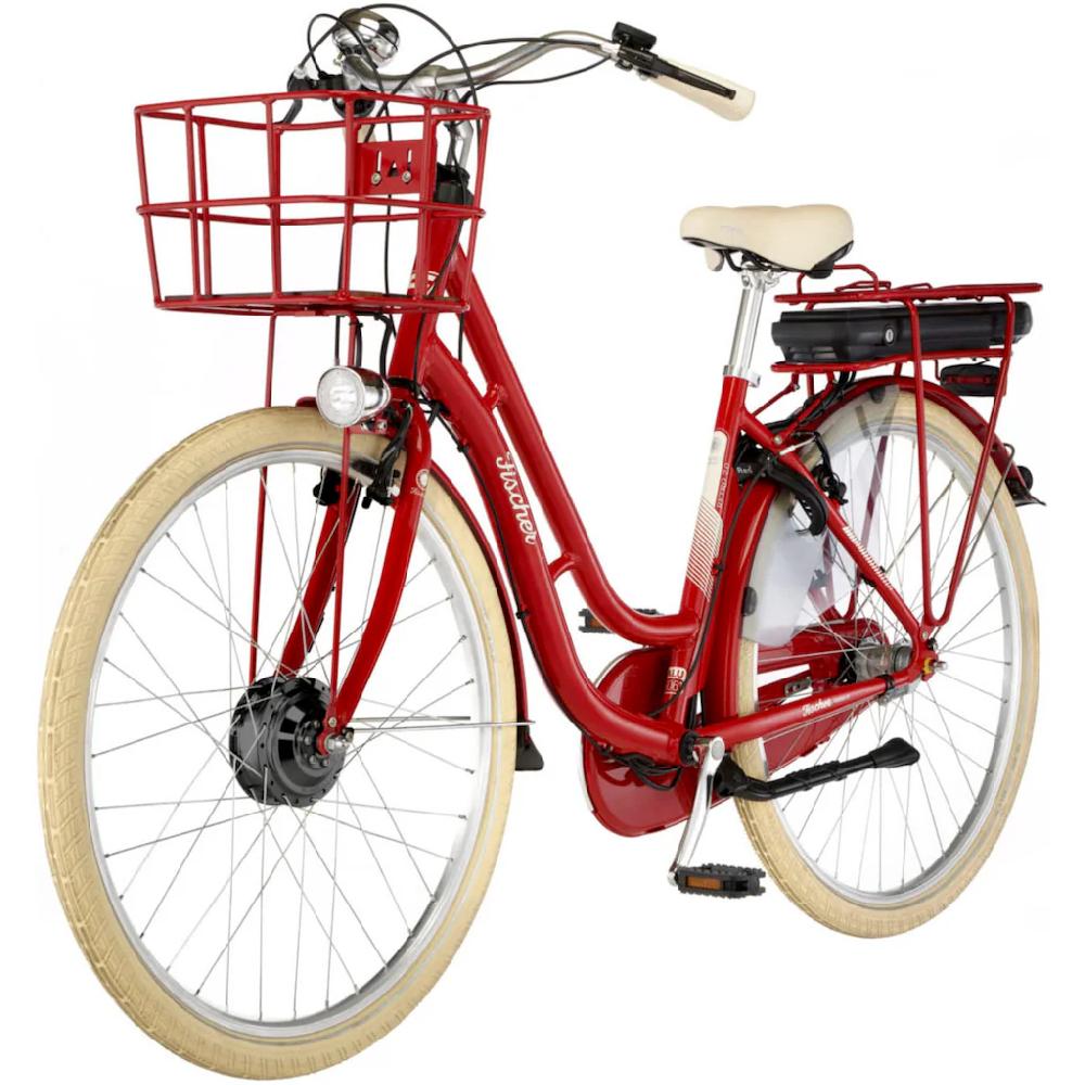 FISCHER Fahrrad E-Bike »CITA RETRO 2.0 418 48« 3 Gang Shimano Shimano 3-Gang Nexus Nabenschaltung (mit Akku-Ladegerät-mit Werkzeug) Pedelec Elektrofahrrad für Damen u. Herren Cityrad auf Rechnung kaufen Fabrikverkauf