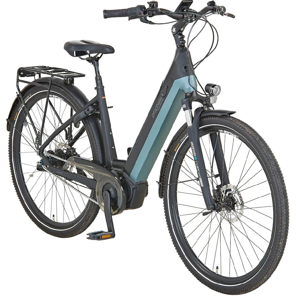 Prophete E-Bike »Geniesser 4.0« 7 Gang Shimano Nexus Mittelmotor 250 W (mit integr. Rahmenschloss ART zertifiz.) Pedelec Elektrofahrrad für Damen u. Herren Cityrad auf Rechnung kaufen Weihnachtsangebot