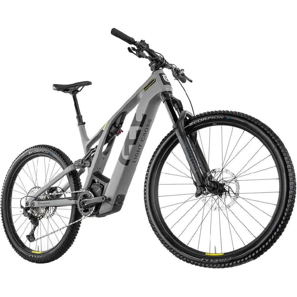 Husqvarna E-BICYCLES E-Bike »E-Mountainbike Light Cross LC5 M« 12 Gang Shimano Deore XT Mittelmotor 250 W Pedelec Elektrofahrrad für Herren u. Damen MTB Mountainbike auf Rechnung bestellen Muttertagsangebot