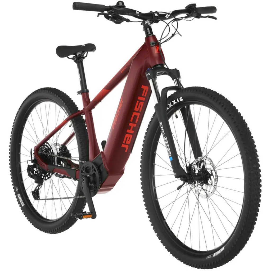 FISCHER Fahrrad E-Bike »MONTIS 7.0I 630« 12 Gang SRAM SX 11-50 Mittelmotor 250 W (Schloss) Pedelec Elektrofahrrad für Damen u. Herren MTB Mountainbike auf Rechnung bestellen Lagerräumung