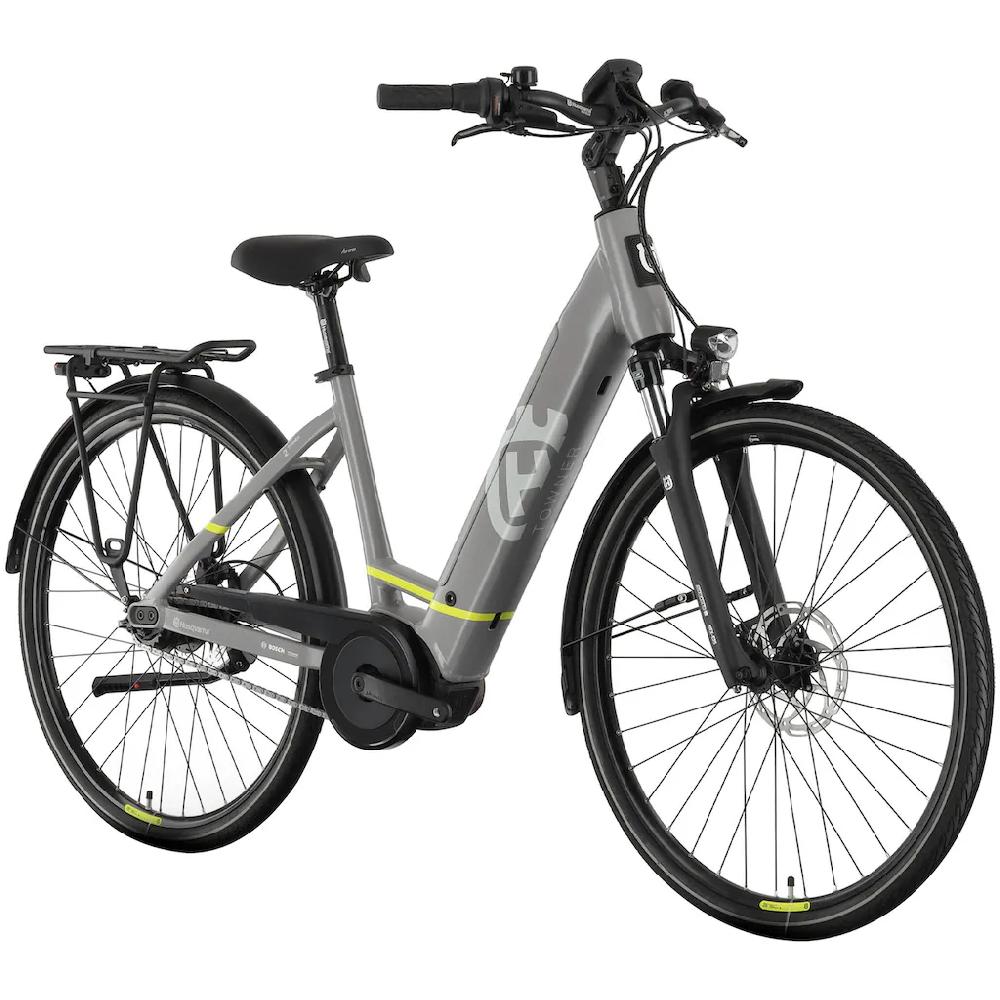 Husqvarna E-BICYCLES E-Bike »E-Citybike Towner 2« 8 Gang Shimano Nexus Mittelmotor 250 W (28 Zoll Bosch Motor Rücktritt Scheibenbremsen mit Straßenzulassung) Pedelec Elektrofahrrad für Herren u. Damen Cityrad tiefer Einstie Top Angebot