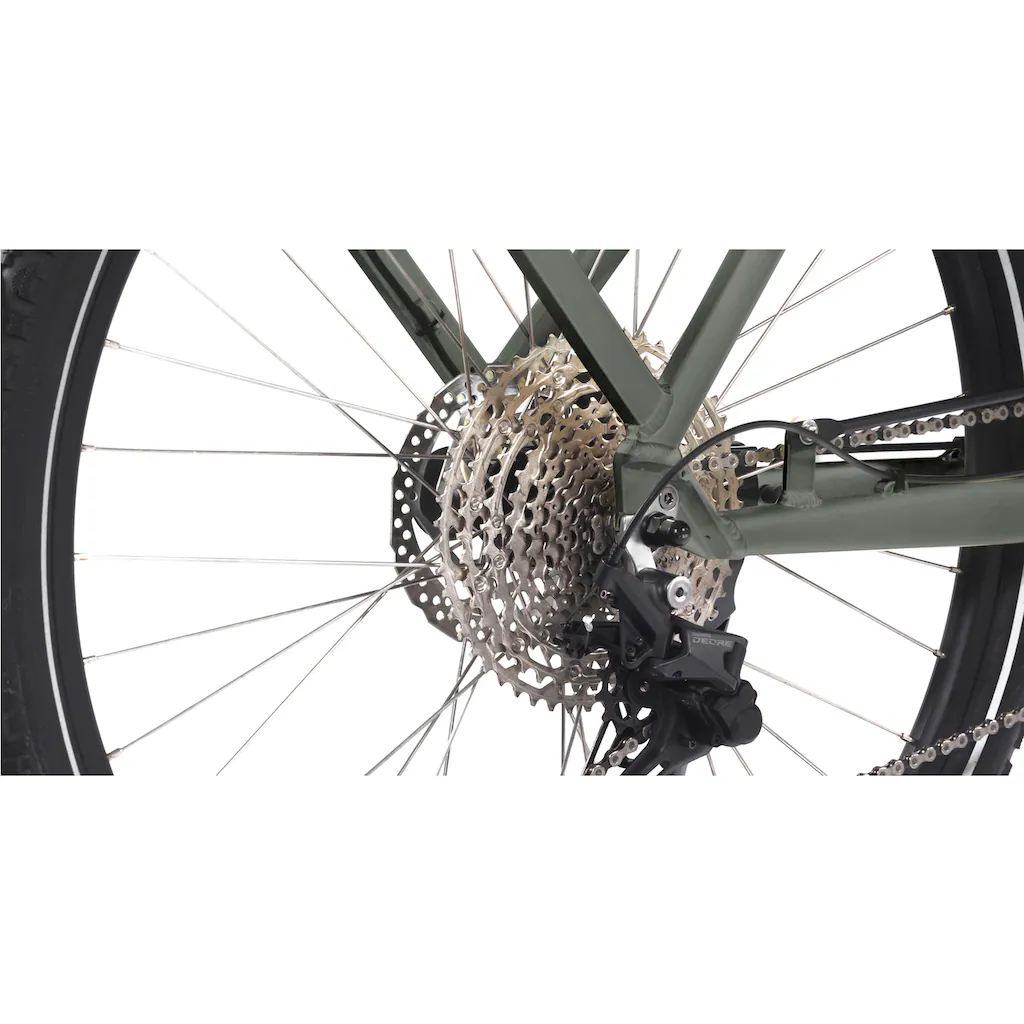 Maxtron E-Bike »MTS 20X« 11 Gang Shimano Deore Mittelmotor 250 W Pedelec Elektrofahrrad für Herren Trekkingrad auf Rechnung Neuheiten