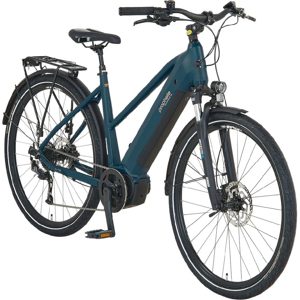 Prophete E-Bike »Entdecker 3.0« 9 Gang Shimano Mittelmotor 250 W Pedelec Elektrofahrrad für Damen Trekkingrad auf Raten Saisonale Angebote