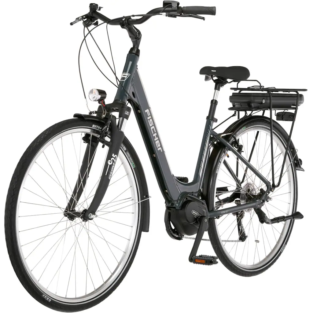 FISCHER Fahrrad E-Bike »CITA 1.5 522 44« 8 Gang Shimano Acera Mittelmotor 250 W (Schloss) Pedelec Elektrofahrrad für Damen u. Herren Cityrad auf Rechnung bestellen Riesige Ersparnisse