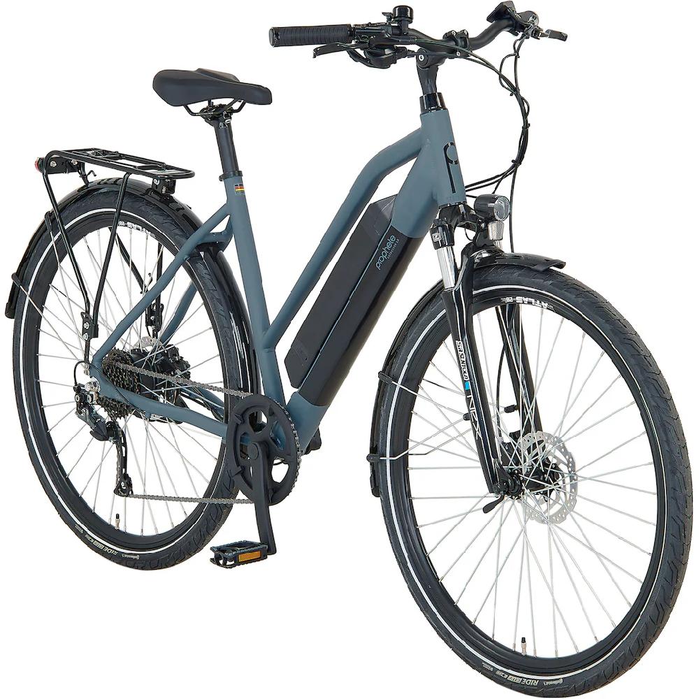 Prophete E-Bike »Entdecker 1.8« 8 Gang Shimano Altus Heckmotor 250 W Pedelec Elektrofahrrad für Damen Trekkingrad Super Sparpreis